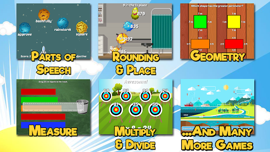 free learning games for 3rd graders