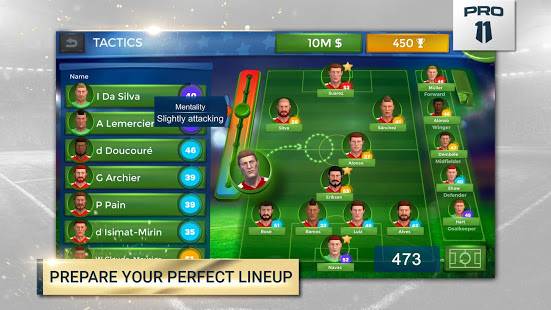 download the new Pro 11 - Football Manager Game